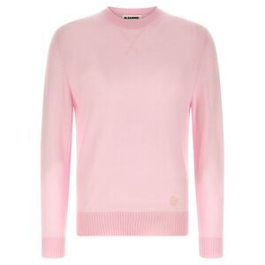 Jil Sander Men's Logo Embroidery Sweater